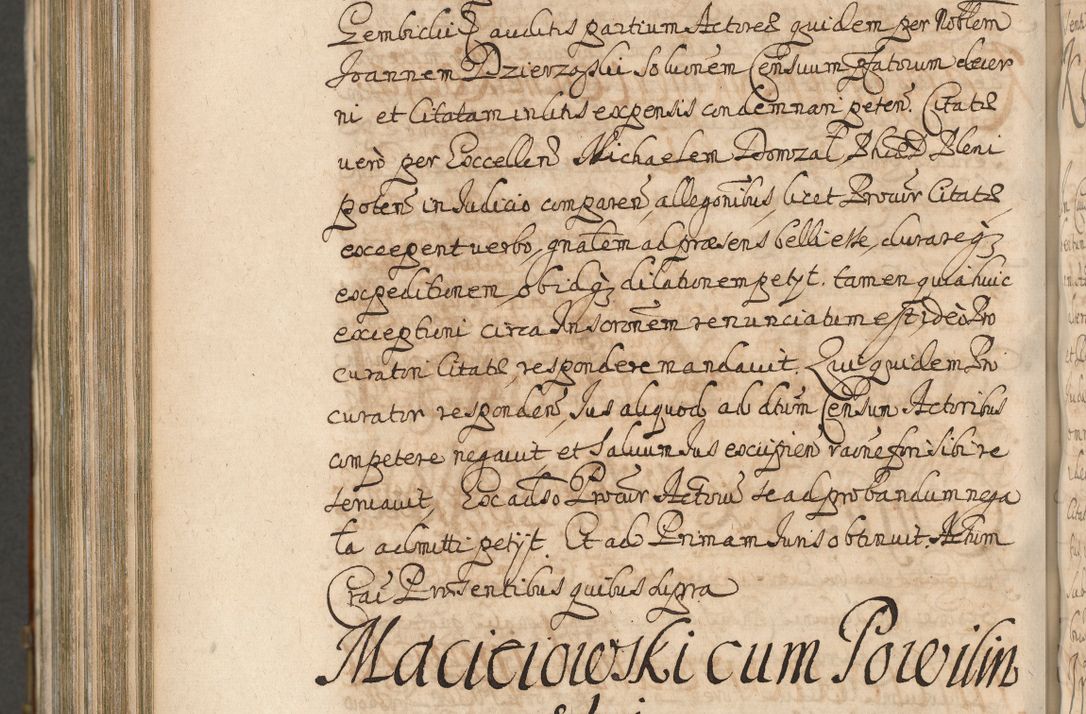Zdjęcie nr 1243 dla obiektu archiwalnego: Acta actorum, decretorum, sententiarum, erectionum, confirmationum, institutionum, resignationum, constitutionum, provisionum, quietationum, submissionum, protestationum, substitutionum R. D. Petri Gembicki, episcopi Cracoviensis, ducis Severiae in a. D. 1650 et 1651 acticatorum. Volumen V