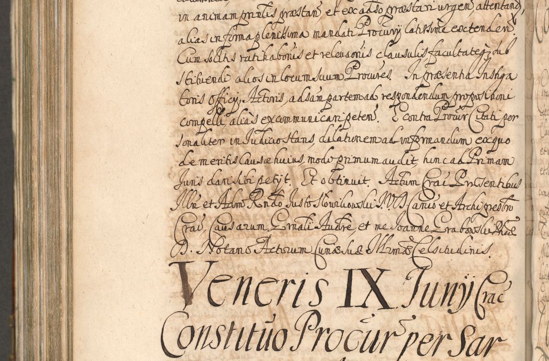 Zdjęcie nr 1237 dla obiektu archiwalnego: Acta actorum, decretorum, sententiarum, erectionum, confirmationum, institutionum, resignationum, constitutionum, provisionum, quietationum, submissionum, protestationum, substitutionum R. D. Petri Gembicki, episcopi Cracoviensis, ducis Severiae in a. D. 1650 et 1651 acticatorum. Volumen V