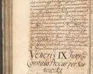 Zdjęcie nr 1237 dla obiektu archiwalnego: Acta actorum, decretorum, sententiarum, erectionum, confirmationum, institutionum, resignationum, constitutionum, provisionum, quietationum, submissionum, protestationum, substitutionum R. D. Petri Gembicki, episcopi Cracoviensis, ducis Severiae in a. D. 1650 et 1651 acticatorum. Volumen V