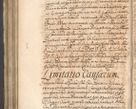 Zdjęcie nr 1229 dla obiektu archiwalnego: Acta actorum, decretorum, sententiarum, erectionum, confirmationum, institutionum, resignationum, constitutionum, provisionum, quietationum, submissionum, protestationum, substitutionum R. D. Petri Gembicki, episcopi Cracoviensis, ducis Severiae in a. D. 1650 et 1651 acticatorum. Volumen V
