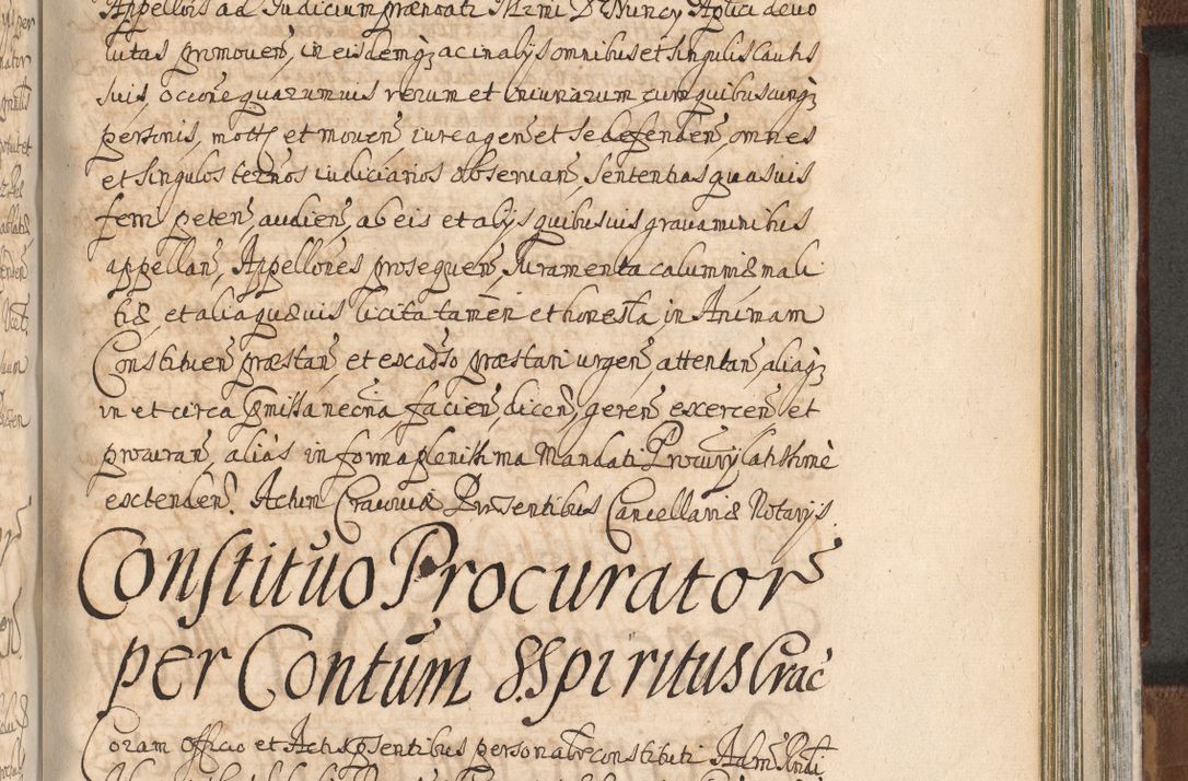 Zdjęcie nr 1224 dla obiektu archiwalnego: Acta actorum, decretorum, sententiarum, erectionum, confirmationum, institutionum, resignationum, constitutionum, provisionum, quietationum, submissionum, protestationum, substitutionum R. D. Petri Gembicki, episcopi Cracoviensis, ducis Severiae in a. D. 1650 et 1651 acticatorum. Volumen V