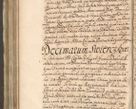 Zdjęcie nr 1217 dla obiektu archiwalnego: Acta actorum, decretorum, sententiarum, erectionum, confirmationum, institutionum, resignationum, constitutionum, provisionum, quietationum, submissionum, protestationum, substitutionum R. D. Petri Gembicki, episcopi Cracoviensis, ducis Severiae in a. D. 1650 et 1651 acticatorum. Volumen V