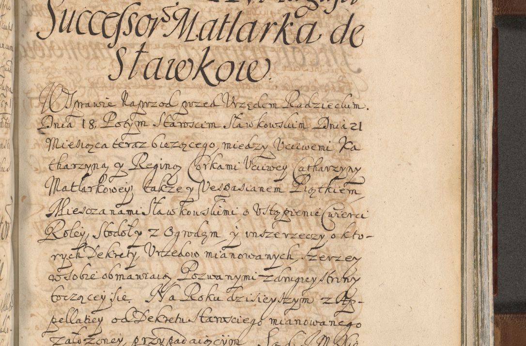 Zdjęcie nr 1405 dla obiektu archiwalnego: Acta actorum, decretorum, sententiarum, erectionum, confirmationum, institutionum, resignationum, constitutionum, provisionum, quietationum, submissionum, protestationum, substitutionum R. D. Petri Gembicki, episcopi Cracoviensis, ducis Severiae in a. D. 1650 et 1651 acticatorum. Volumen V