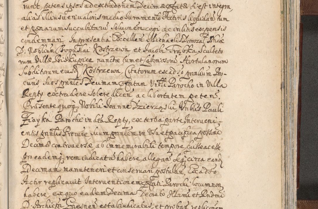 Zdjęcie nr 1597 dla obiektu archiwalnego: Acta actorum, decretorum, sententiarum, erectionum, confirmationum, institutionum, resignationum, constitutionum, provisionum, quietationum, submissionum, protestationum, substitutionum R. D. Petri Gembicki, episcopi Cracoviensis, ducis Severiae in a. D. 1650 et 1651 acticatorum. Volumen V