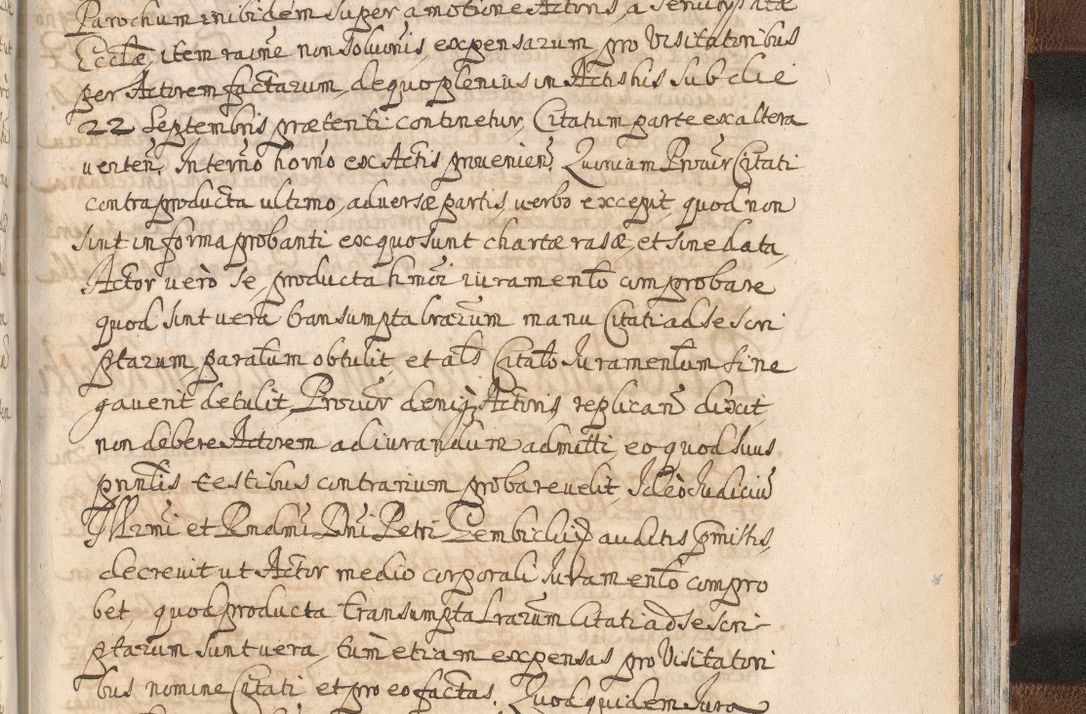 Zdjęcie nr 1575 dla obiektu archiwalnego: Acta actorum, decretorum, sententiarum, erectionum, confirmationum, institutionum, resignationum, constitutionum, provisionum, quietationum, submissionum, protestationum, substitutionum R. D. Petri Gembicki, episcopi Cracoviensis, ducis Severiae in a. D. 1650 et 1651 acticatorum. Volumen V