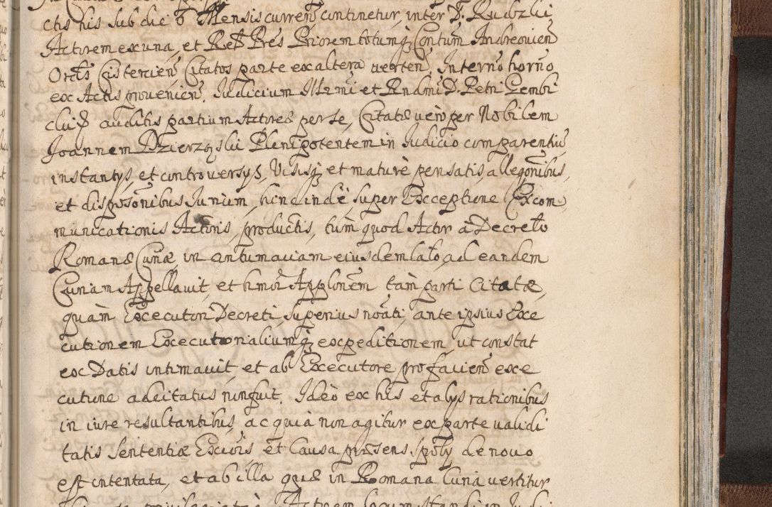 Zdjęcie nr 1563 dla obiektu archiwalnego: Acta actorum, decretorum, sententiarum, erectionum, confirmationum, institutionum, resignationum, constitutionum, provisionum, quietationum, submissionum, protestationum, substitutionum R. D. Petri Gembicki, episcopi Cracoviensis, ducis Severiae in a. D. 1650 et 1651 acticatorum. Volumen V