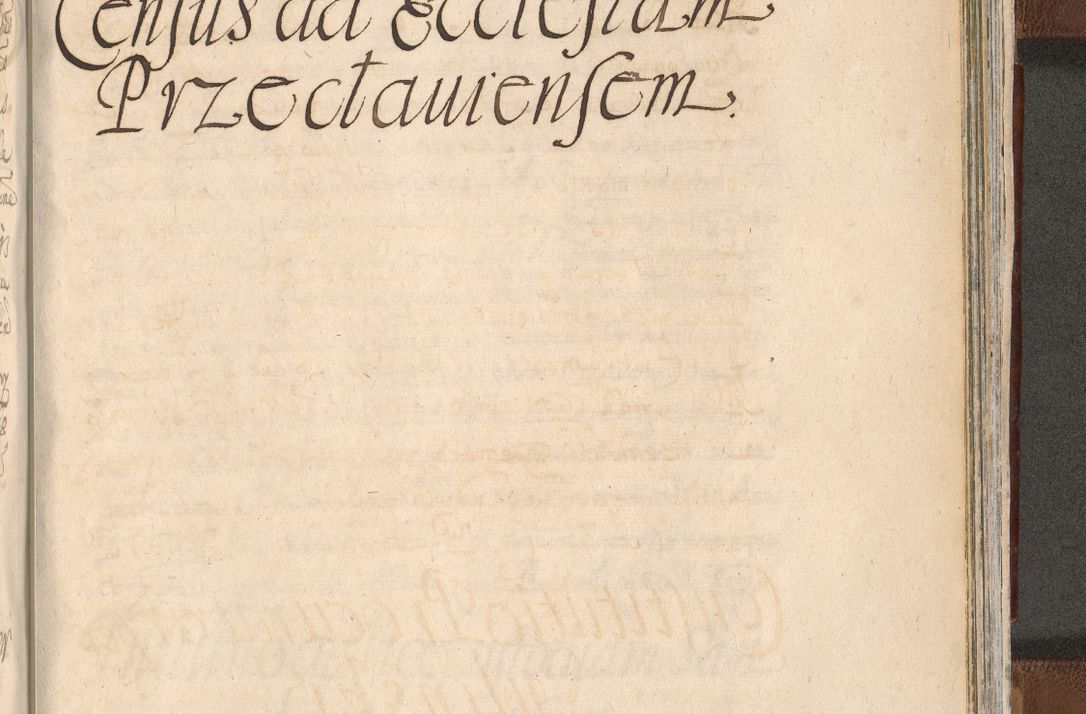 Zdjęcie nr 1557 dla obiektu archiwalnego: Acta actorum, decretorum, sententiarum, erectionum, confirmationum, institutionum, resignationum, constitutionum, provisionum, quietationum, submissionum, protestationum, substitutionum R. D. Petri Gembicki, episcopi Cracoviensis, ducis Severiae in a. D. 1650 et 1651 acticatorum. Volumen V