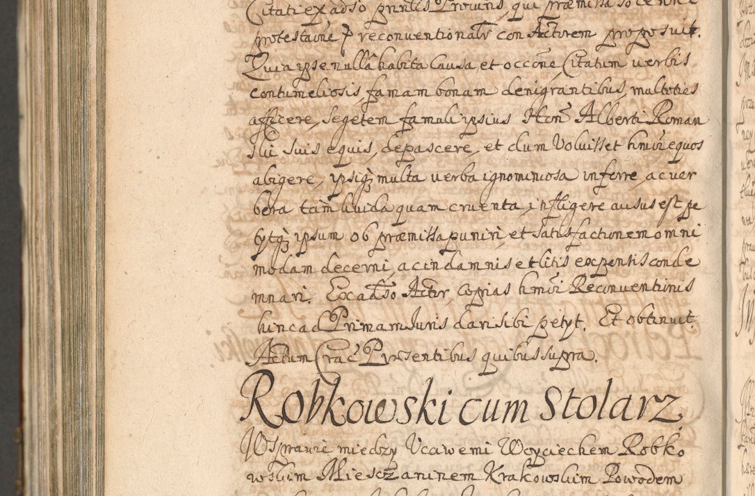 Zdjęcie nr 1554 dla obiektu archiwalnego: Acta actorum, decretorum, sententiarum, erectionum, confirmationum, institutionum, resignationum, constitutionum, provisionum, quietationum, submissionum, protestationum, substitutionum R. D. Petri Gembicki, episcopi Cracoviensis, ducis Severiae in a. D. 1650 et 1651 acticatorum. Volumen V