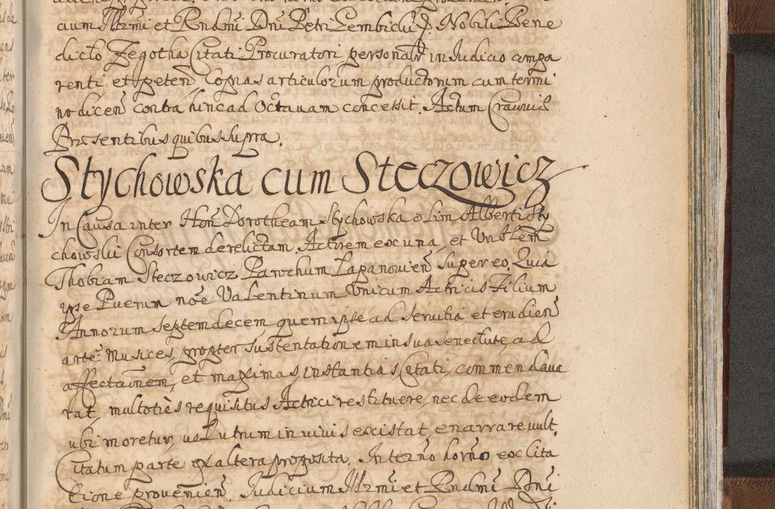 Zdjęcie nr 1551 dla obiektu archiwalnego: Acta actorum, decretorum, sententiarum, erectionum, confirmationum, institutionum, resignationum, constitutionum, provisionum, quietationum, submissionum, protestationum, substitutionum R. D. Petri Gembicki, episcopi Cracoviensis, ducis Severiae in a. D. 1650 et 1651 acticatorum. Volumen V