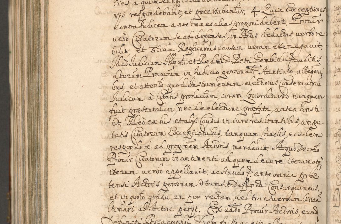 Zdjęcie nr 1546 dla obiektu archiwalnego: Acta actorum, decretorum, sententiarum, erectionum, confirmationum, institutionum, resignationum, constitutionum, provisionum, quietationum, submissionum, protestationum, substitutionum R. D. Petri Gembicki, episcopi Cracoviensis, ducis Severiae in a. D. 1650 et 1651 acticatorum. Volumen V