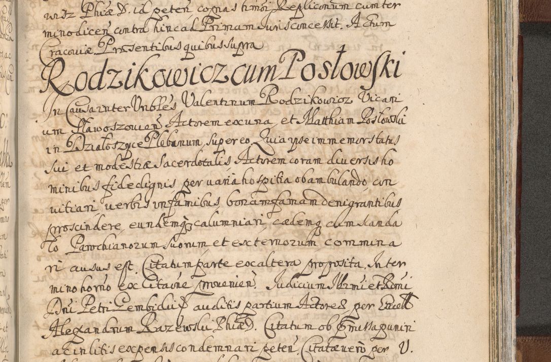 Zdjęcie nr 1541 dla obiektu archiwalnego: Acta actorum, decretorum, sententiarum, erectionum, confirmationum, institutionum, resignationum, constitutionum, provisionum, quietationum, submissionum, protestationum, substitutionum R. D. Petri Gembicki, episcopi Cracoviensis, ducis Severiae in a. D. 1650 et 1651 acticatorum. Volumen V