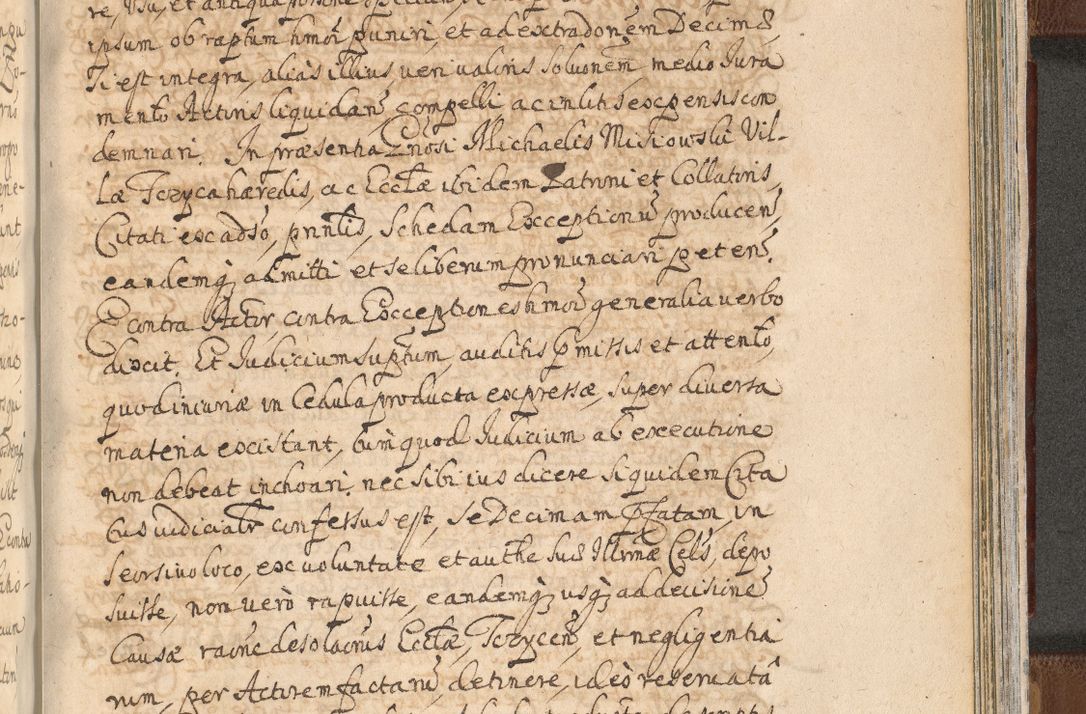 Zdjęcie nr 1521 dla obiektu archiwalnego: Acta actorum, decretorum, sententiarum, erectionum, confirmationum, institutionum, resignationum, constitutionum, provisionum, quietationum, submissionum, protestationum, substitutionum R. D. Petri Gembicki, episcopi Cracoviensis, ducis Severiae in a. D. 1650 et 1651 acticatorum. Volumen V