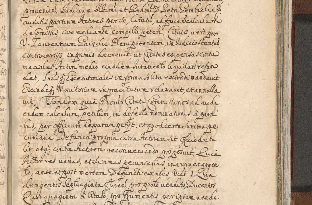 Zdjęcie nr 1517 dla obiektu archiwalnego: Acta actorum, decretorum, sententiarum, erectionum, confirmationum, institutionum, resignationum, constitutionum, provisionum, quietationum, submissionum, protestationum, substitutionum R. D. Petri Gembicki, episcopi Cracoviensis, ducis Severiae in a. D. 1650 et 1651 acticatorum. Volumen V
