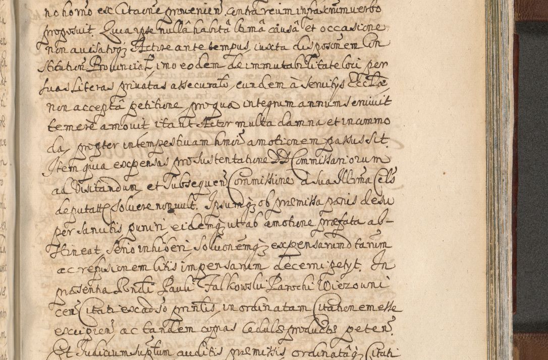 Zdjęcie nr 1511 dla obiektu archiwalnego: Acta actorum, decretorum, sententiarum, erectionum, confirmationum, institutionum, resignationum, constitutionum, provisionum, quietationum, submissionum, protestationum, substitutionum R. D. Petri Gembicki, episcopi Cracoviensis, ducis Severiae in a. D. 1650 et 1651 acticatorum. Volumen V