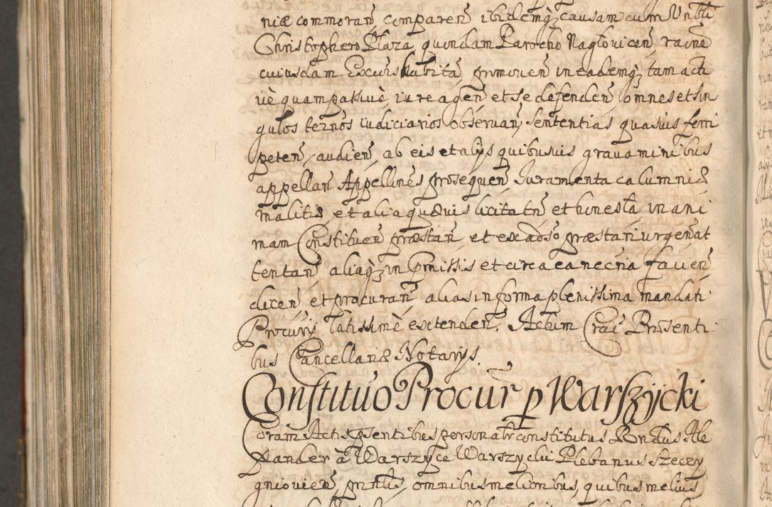 Zdjęcie nr 1508 dla obiektu archiwalnego: Acta actorum, decretorum, sententiarum, erectionum, confirmationum, institutionum, resignationum, constitutionum, provisionum, quietationum, submissionum, protestationum, substitutionum R. D. Petri Gembicki, episcopi Cracoviensis, ducis Severiae in a. D. 1650 et 1651 acticatorum. Volumen V