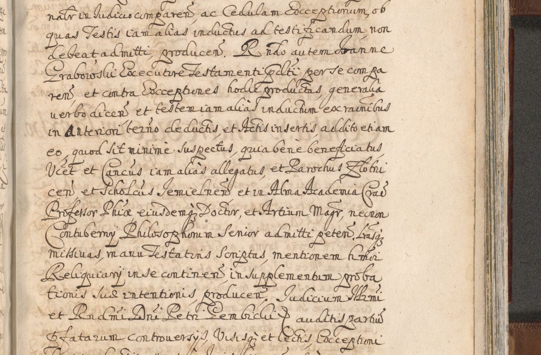 Zdjęcie nr 1473 dla obiektu archiwalnego: Acta actorum, decretorum, sententiarum, erectionum, confirmationum, institutionum, resignationum, constitutionum, provisionum, quietationum, submissionum, protestationum, substitutionum R. D. Petri Gembicki, episcopi Cracoviensis, ducis Severiae in a. D. 1650 et 1651 acticatorum. Volumen V