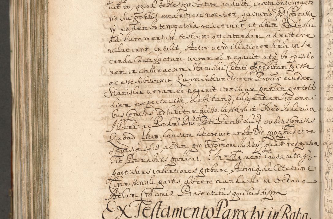 Zdjęcie nr 1470 dla obiektu archiwalnego: Acta actorum, decretorum, sententiarum, erectionum, confirmationum, institutionum, resignationum, constitutionum, provisionum, quietationum, submissionum, protestationum, substitutionum R. D. Petri Gembicki, episcopi Cracoviensis, ducis Severiae in a. D. 1650 et 1651 acticatorum. Volumen V