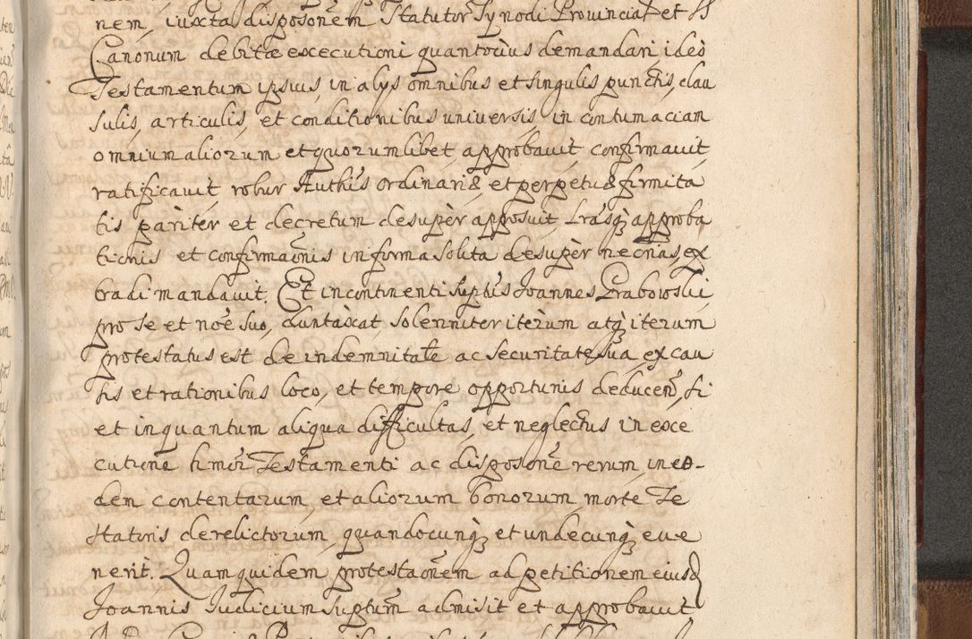 Zdjęcie nr 1465 dla obiektu archiwalnego: Acta actorum, decretorum, sententiarum, erectionum, confirmationum, institutionum, resignationum, constitutionum, provisionum, quietationum, submissionum, protestationum, substitutionum R. D. Petri Gembicki, episcopi Cracoviensis, ducis Severiae in a. D. 1650 et 1651 acticatorum. Volumen V