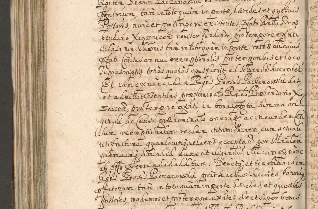 Zdjęcie nr 1448 dla obiektu archiwalnego: Acta actorum, decretorum, sententiarum, erectionum, confirmationum, institutionum, resignationum, constitutionum, provisionum, quietationum, submissionum, protestationum, substitutionum R. D. Petri Gembicki, episcopi Cracoviensis, ducis Severiae in a. D. 1650 et 1651 acticatorum. Volumen V