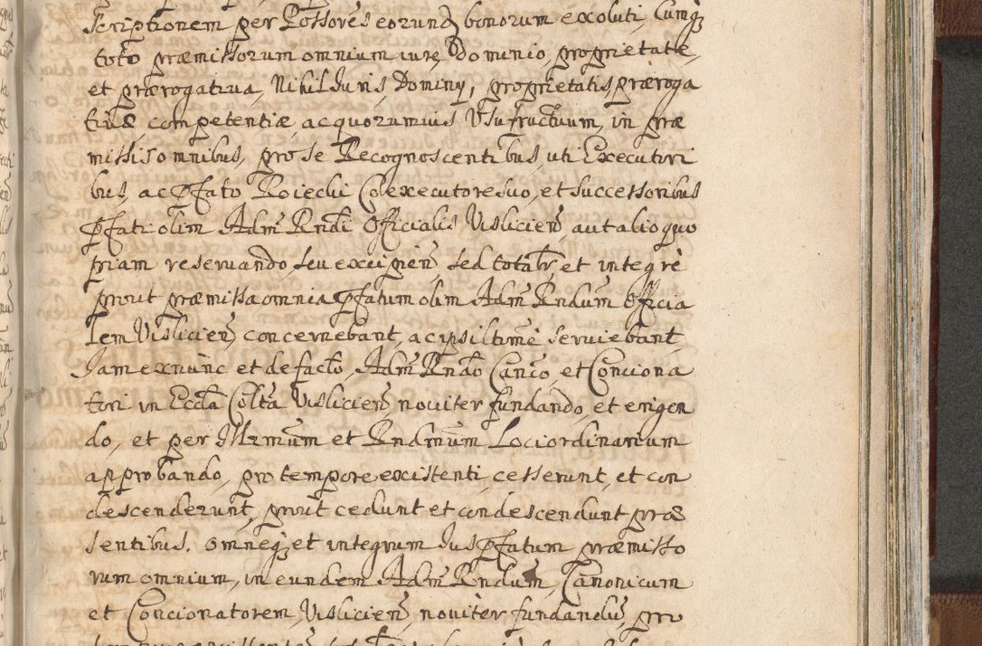 Zdjęcie nr 1439 dla obiektu archiwalnego: Acta actorum, decretorum, sententiarum, erectionum, confirmationum, institutionum, resignationum, constitutionum, provisionum, quietationum, submissionum, protestationum, substitutionum R. D. Petri Gembicki, episcopi Cracoviensis, ducis Severiae in a. D. 1650 et 1651 acticatorum. Volumen V