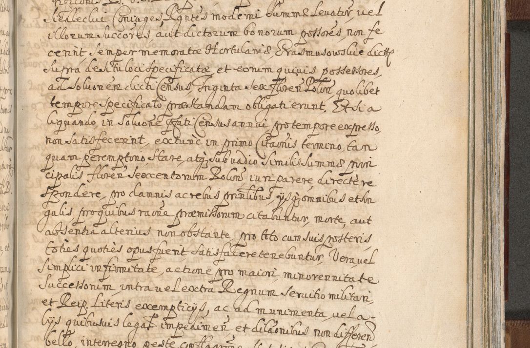 Zdjęcie nr 1427 dla obiektu archiwalnego: Acta actorum, decretorum, sententiarum, erectionum, confirmationum, institutionum, resignationum, constitutionum, provisionum, quietationum, submissionum, protestationum, substitutionum R. D. Petri Gembicki, episcopi Cracoviensis, ducis Severiae in a. D. 1650 et 1651 acticatorum. Volumen V