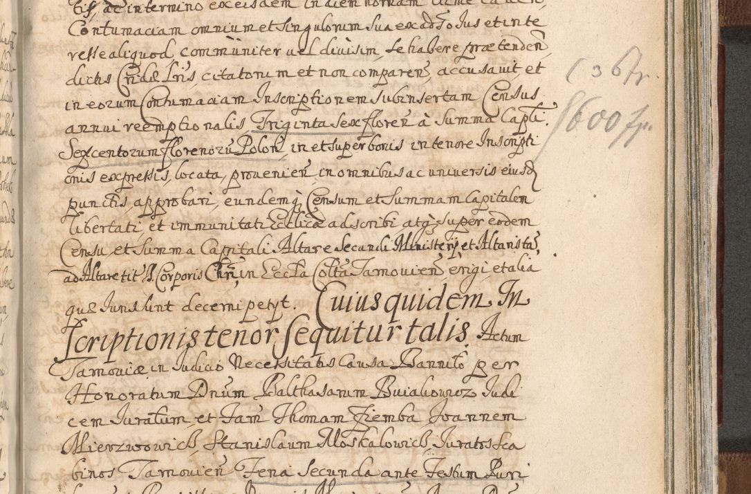 Zdjęcie nr 1423 dla obiektu archiwalnego: Acta actorum, decretorum, sententiarum, erectionum, confirmationum, institutionum, resignationum, constitutionum, provisionum, quietationum, submissionum, protestationum, substitutionum R. D. Petri Gembicki, episcopi Cracoviensis, ducis Severiae in a. D. 1650 et 1651 acticatorum. Volumen V