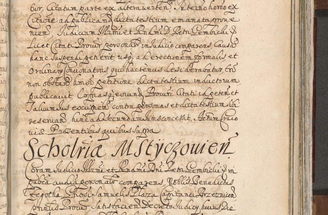 Zdjęcie nr 1421 dla obiektu archiwalnego: Acta actorum, decretorum, sententiarum, erectionum, confirmationum, institutionum, resignationum, constitutionum, provisionum, quietationum, submissionum, protestationum, substitutionum R. D. Petri Gembicki, episcopi Cracoviensis, ducis Severiae in a. D. 1650 et 1651 acticatorum. Volumen V