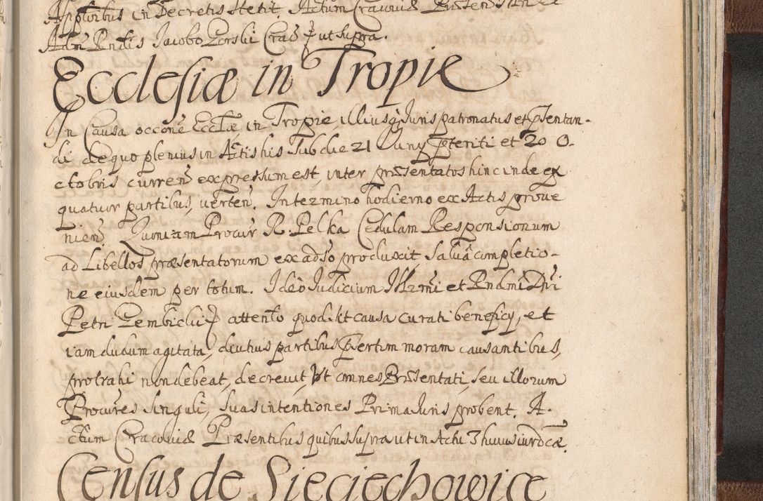 Zdjęcie nr 1605 dla obiektu archiwalnego: Acta actorum, decretorum, sententiarum, erectionum, confirmationum, institutionum, resignationum, constitutionum, provisionum, quietationum, submissionum, protestationum, substitutionum R. D. Petri Gembicki, episcopi Cracoviensis, ducis Severiae in a. D. 1650 et 1651 acticatorum. Volumen V