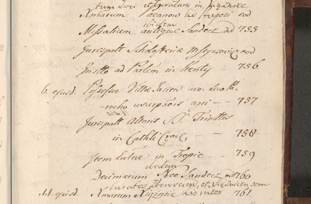 Zdjęcie nr 1800 dla obiektu archiwalnego: Acta actorum, decretorum, sententiarum, erectionum, confirmationum, institutionum, resignationum, constitutionum, provisionum, quietationum, submissionum, protestationum, substitutionum R. D. Petri Gembicki, episcopi Cracoviensis, ducis Severiae in a. D. 1650 et 1651 acticatorum. Volumen V