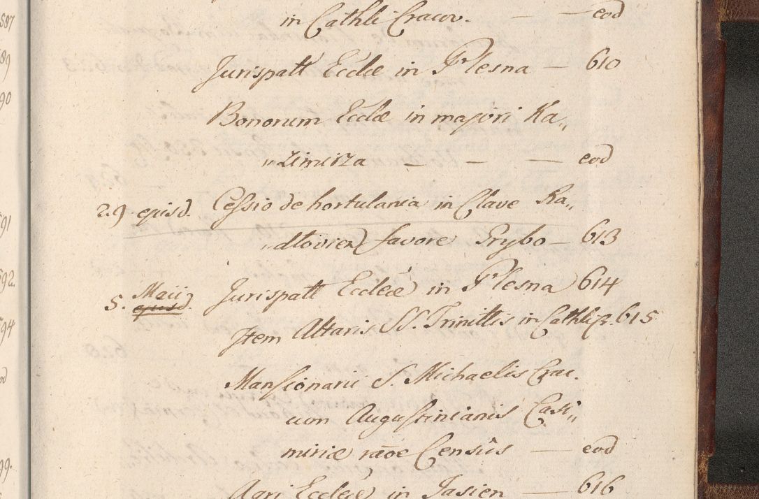 Zdjęcie nr 1789 dla obiektu archiwalnego: Acta actorum, decretorum, sententiarum, erectionum, confirmationum, institutionum, resignationum, constitutionum, provisionum, quietationum, submissionum, protestationum, substitutionum R. D. Petri Gembicki, episcopi Cracoviensis, ducis Severiae in a. D. 1650 et 1651 acticatorum. Volumen V