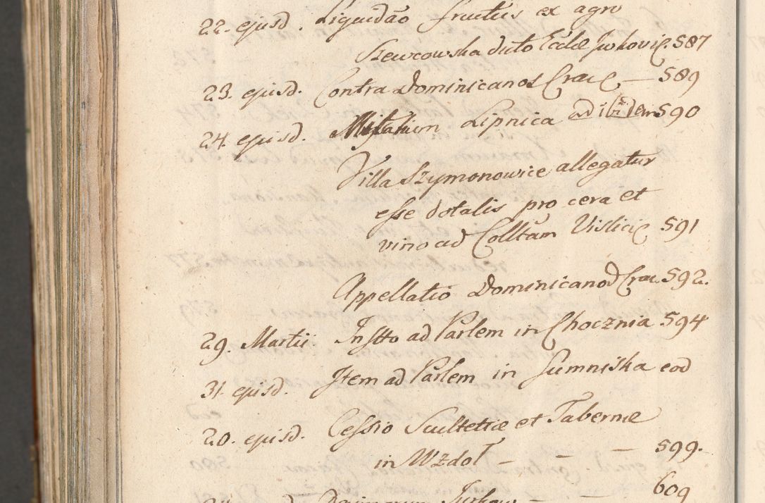 Zdjęcie nr 1788 dla obiektu archiwalnego: Acta actorum, decretorum, sententiarum, erectionum, confirmationum, institutionum, resignationum, constitutionum, provisionum, quietationum, submissionum, protestationum, substitutionum R. D. Petri Gembicki, episcopi Cracoviensis, ducis Severiae in a. D. 1650 et 1651 acticatorum. Volumen V