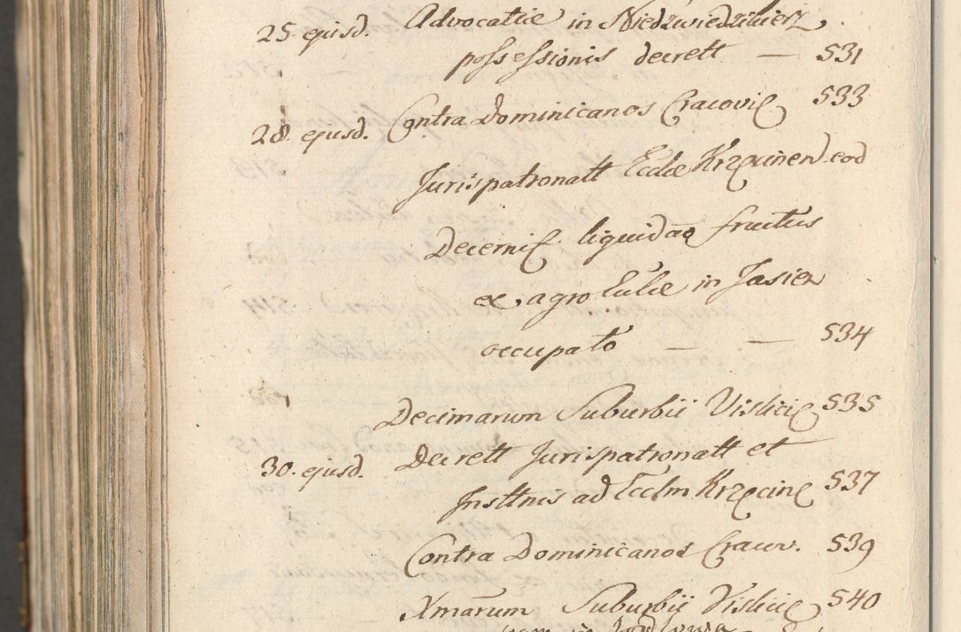 Zdjęcie nr 1784 dla obiektu archiwalnego: Acta actorum, decretorum, sententiarum, erectionum, confirmationum, institutionum, resignationum, constitutionum, provisionum, quietationum, submissionum, protestationum, substitutionum R. D. Petri Gembicki, episcopi Cracoviensis, ducis Severiae in a. D. 1650 et 1651 acticatorum. Volumen V