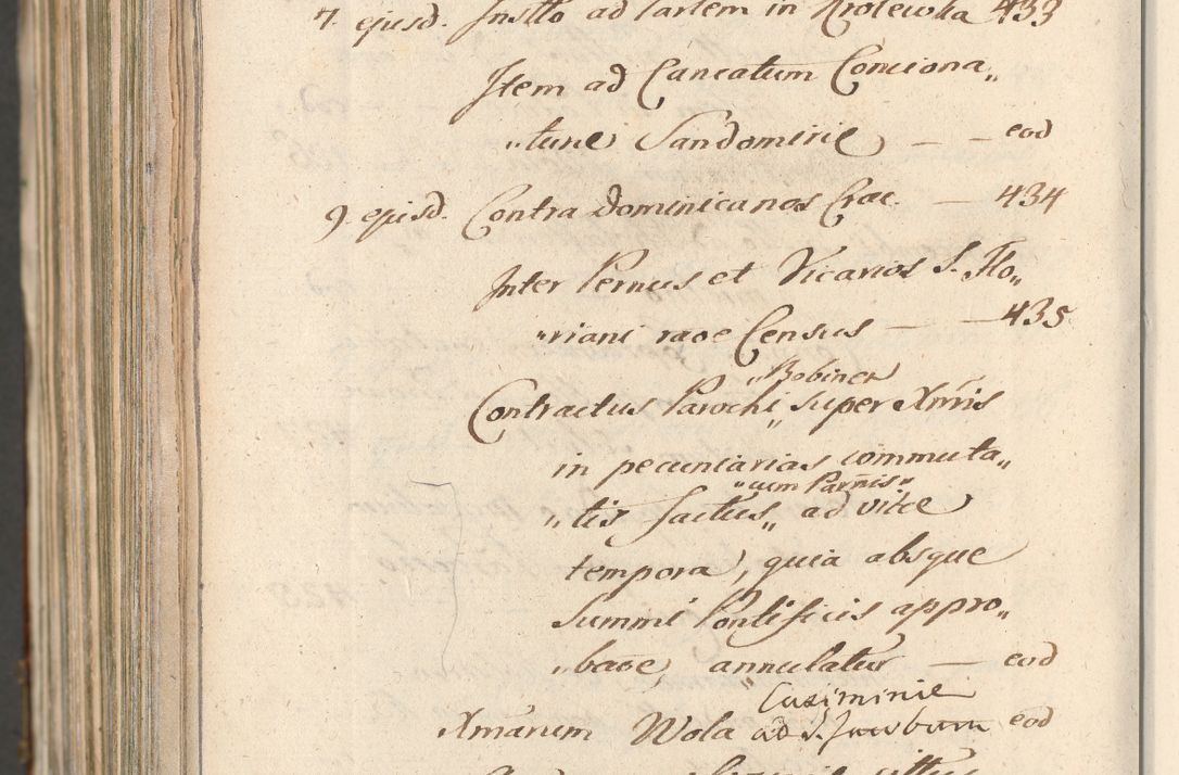 Zdjęcie nr 1780 dla obiektu archiwalnego: Acta actorum, decretorum, sententiarum, erectionum, confirmationum, institutionum, resignationum, constitutionum, provisionum, quietationum, submissionum, protestationum, substitutionum R. D. Petri Gembicki, episcopi Cracoviensis, ducis Severiae in a. D. 1650 et 1651 acticatorum. Volumen V