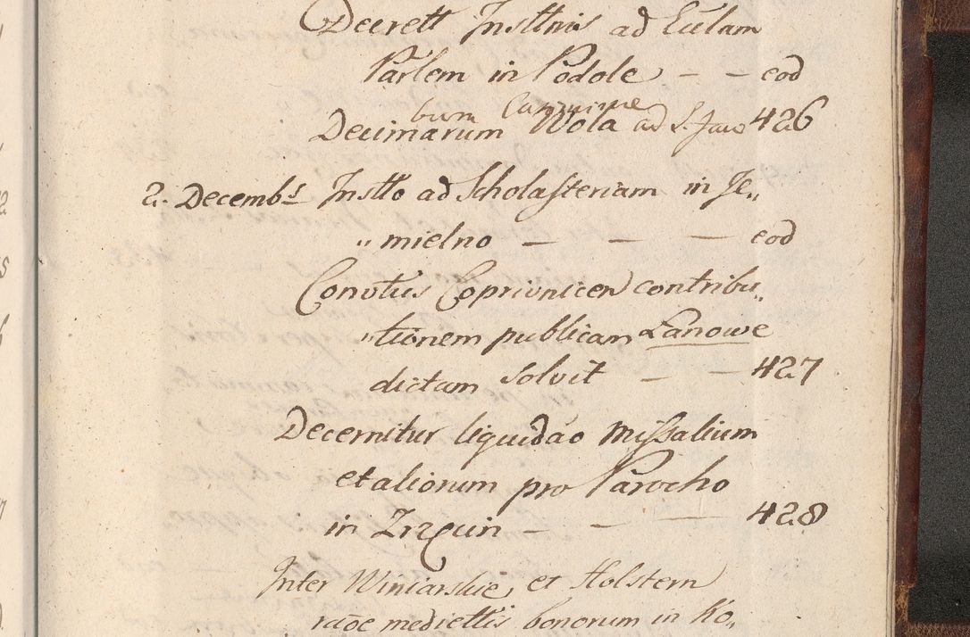 Zdjęcie nr 1779 dla obiektu archiwalnego: Acta actorum, decretorum, sententiarum, erectionum, confirmationum, institutionum, resignationum, constitutionum, provisionum, quietationum, submissionum, protestationum, substitutionum R. D. Petri Gembicki, episcopi Cracoviensis, ducis Severiae in a. D. 1650 et 1651 acticatorum. Volumen V