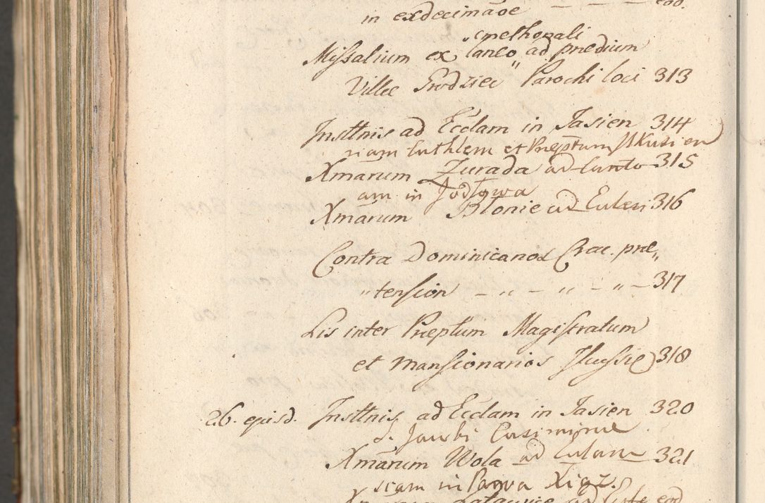 Zdjęcie nr 1772 dla obiektu archiwalnego: Acta actorum, decretorum, sententiarum, erectionum, confirmationum, institutionum, resignationum, constitutionum, provisionum, quietationum, submissionum, protestationum, substitutionum R. D. Petri Gembicki, episcopi Cracoviensis, ducis Severiae in a. D. 1650 et 1651 acticatorum. Volumen V