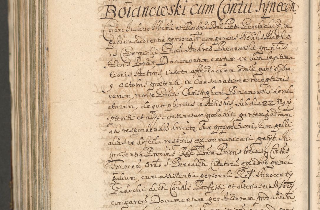 Zdjęcie nr 1740 dla obiektu archiwalnego: Acta actorum, decretorum, sententiarum, erectionum, confirmationum, institutionum, resignationum, constitutionum, provisionum, quietationum, submissionum, protestationum, substitutionum R. D. Petri Gembicki, episcopi Cracoviensis, ducis Severiae in a. D. 1650 et 1651 acticatorum. Volumen V