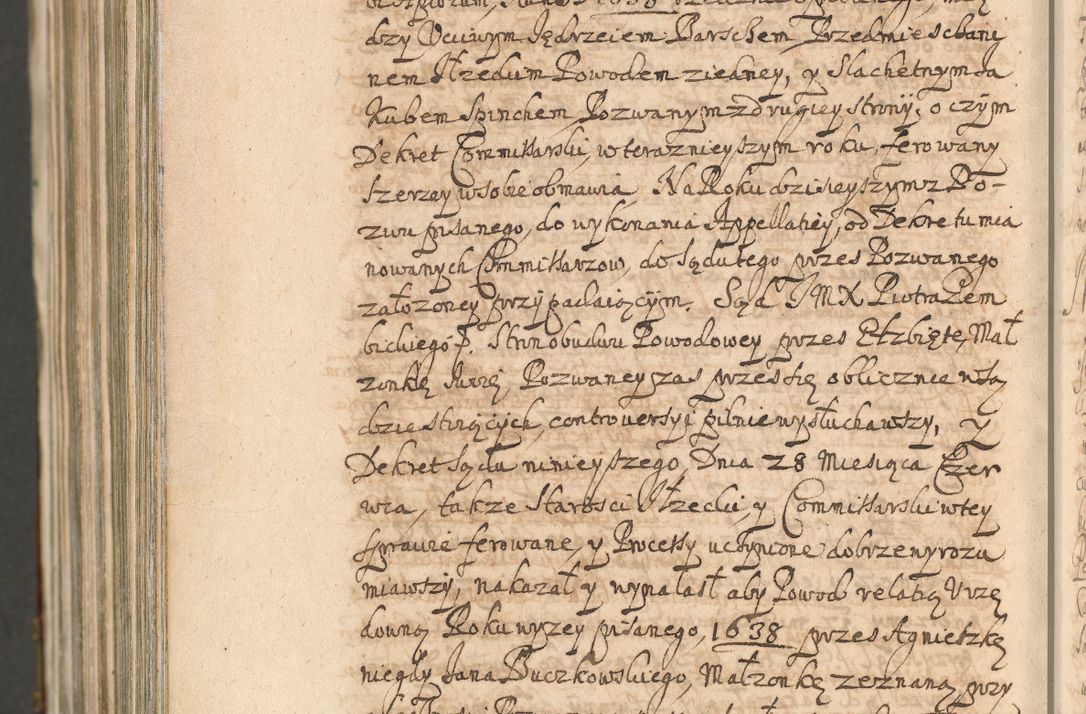 Zdjęcie nr 1722 dla obiektu archiwalnego: Acta actorum, decretorum, sententiarum, erectionum, confirmationum, institutionum, resignationum, constitutionum, provisionum, quietationum, submissionum, protestationum, substitutionum R. D. Petri Gembicki, episcopi Cracoviensis, ducis Severiae in a. D. 1650 et 1651 acticatorum. Volumen V