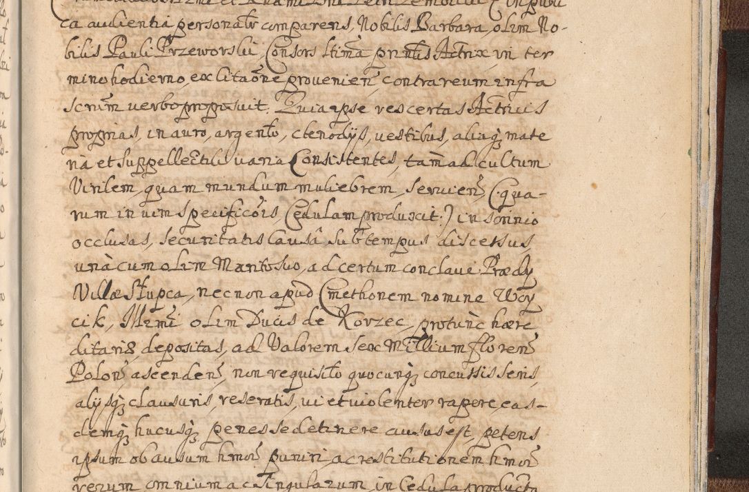 Zdjęcie nr 1703 dla obiektu archiwalnego: Acta actorum, decretorum, sententiarum, erectionum, confirmationum, institutionum, resignationum, constitutionum, provisionum, quietationum, submissionum, protestationum, substitutionum R. D. Petri Gembicki, episcopi Cracoviensis, ducis Severiae in a. D. 1650 et 1651 acticatorum. Volumen V