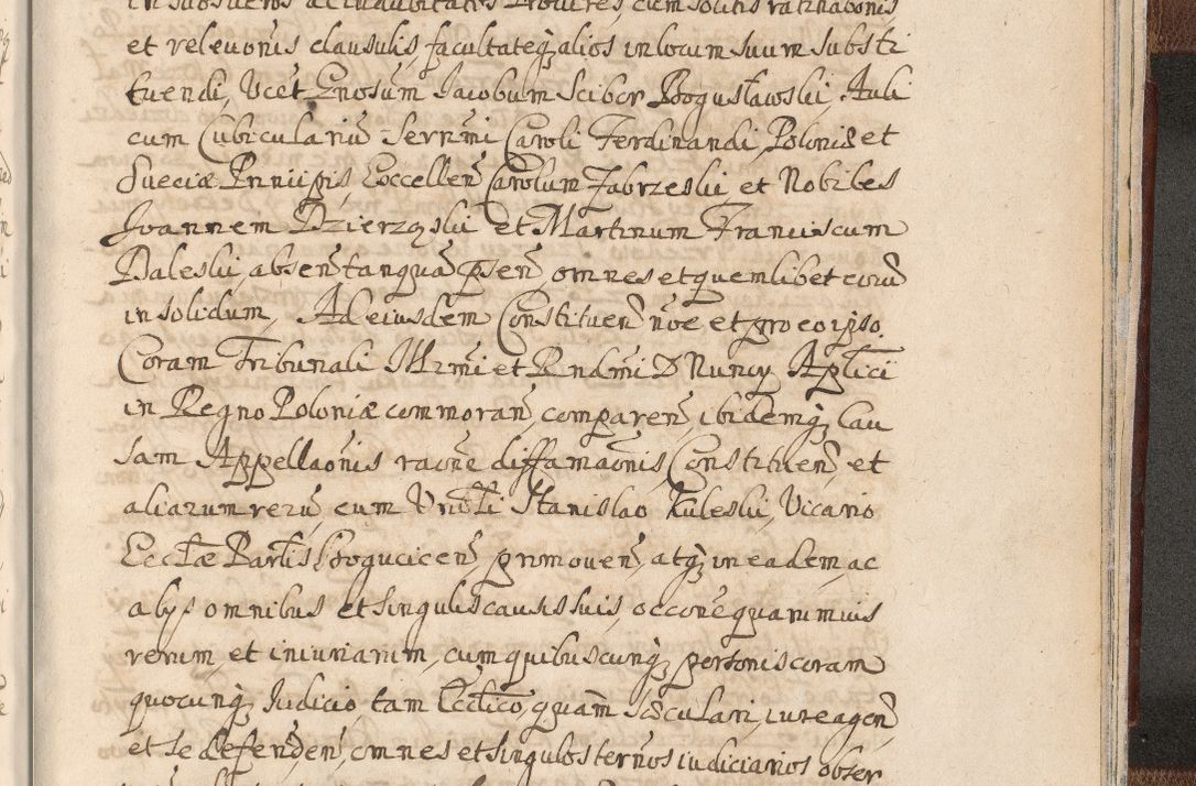 Zdjęcie nr 1701 dla obiektu archiwalnego: Acta actorum, decretorum, sententiarum, erectionum, confirmationum, institutionum, resignationum, constitutionum, provisionum, quietationum, submissionum, protestationum, substitutionum R. D. Petri Gembicki, episcopi Cracoviensis, ducis Severiae in a. D. 1650 et 1651 acticatorum. Volumen V