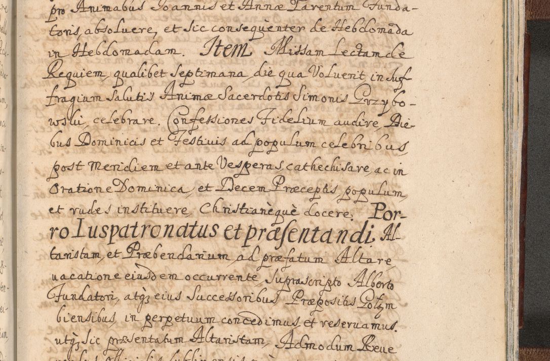 Zdjęcie nr 1671 dla obiektu archiwalnego: Acta actorum, decretorum, sententiarum, erectionum, confirmationum, institutionum, resignationum, constitutionum, provisionum, quietationum, submissionum, protestationum, substitutionum R. D. Petri Gembicki, episcopi Cracoviensis, ducis Severiae in a. D. 1650 et 1651 acticatorum. Volumen V
