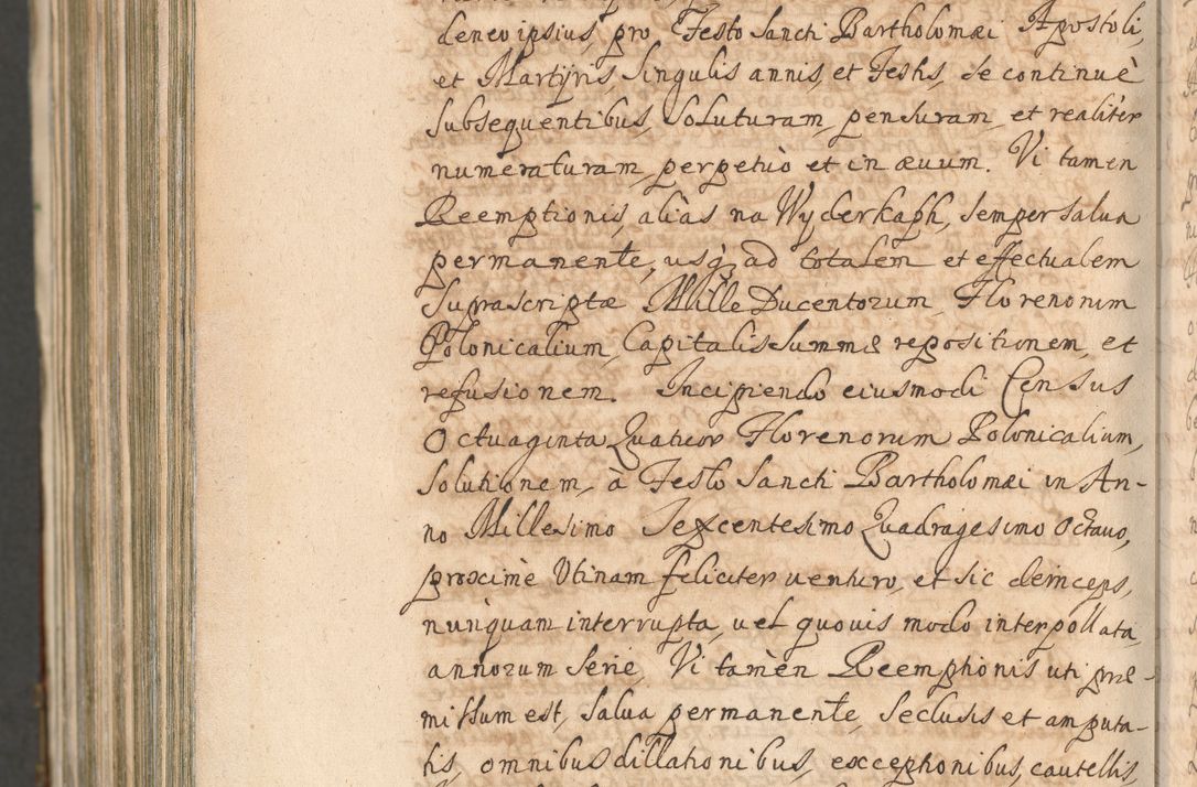 Zdjęcie nr 1666 dla obiektu archiwalnego: Acta actorum, decretorum, sententiarum, erectionum, confirmationum, institutionum, resignationum, constitutionum, provisionum, quietationum, submissionum, protestationum, substitutionum R. D. Petri Gembicki, episcopi Cracoviensis, ducis Severiae in a. D. 1650 et 1651 acticatorum. Volumen V