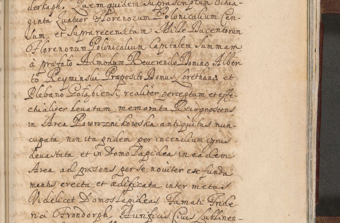 Zdjęcie nr 1665 dla obiektu archiwalnego: Acta actorum, decretorum, sententiarum, erectionum, confirmationum, institutionum, resignationum, constitutionum, provisionum, quietationum, submissionum, protestationum, substitutionum R. D. Petri Gembicki, episcopi Cracoviensis, ducis Severiae in a. D. 1650 et 1651 acticatorum. Volumen V
