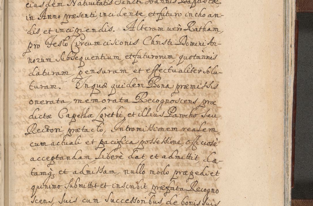 Zdjęcie nr 1661 dla obiektu archiwalnego: Acta actorum, decretorum, sententiarum, erectionum, confirmationum, institutionum, resignationum, constitutionum, provisionum, quietationum, submissionum, protestationum, substitutionum R. D. Petri Gembicki, episcopi Cracoviensis, ducis Severiae in a. D. 1650 et 1651 acticatorum. Volumen V