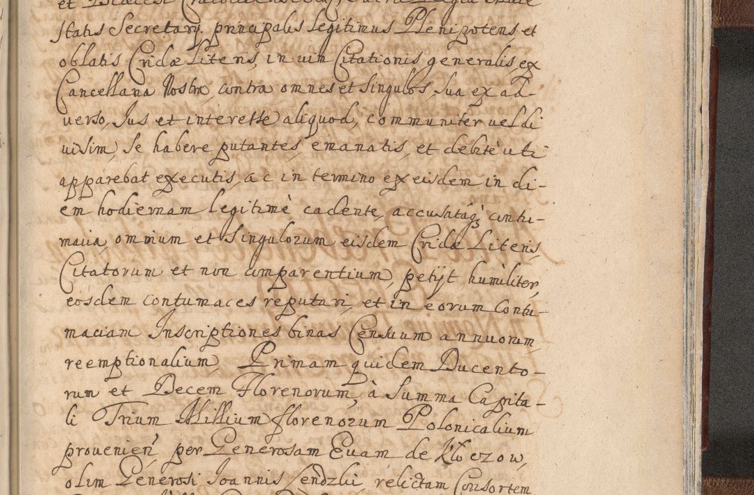 Zdjęcie nr 1657 dla obiektu archiwalnego: Acta actorum, decretorum, sententiarum, erectionum, confirmationum, institutionum, resignationum, constitutionum, provisionum, quietationum, submissionum, protestationum, substitutionum R. D. Petri Gembicki, episcopi Cracoviensis, ducis Severiae in a. D. 1650 et 1651 acticatorum. Volumen V