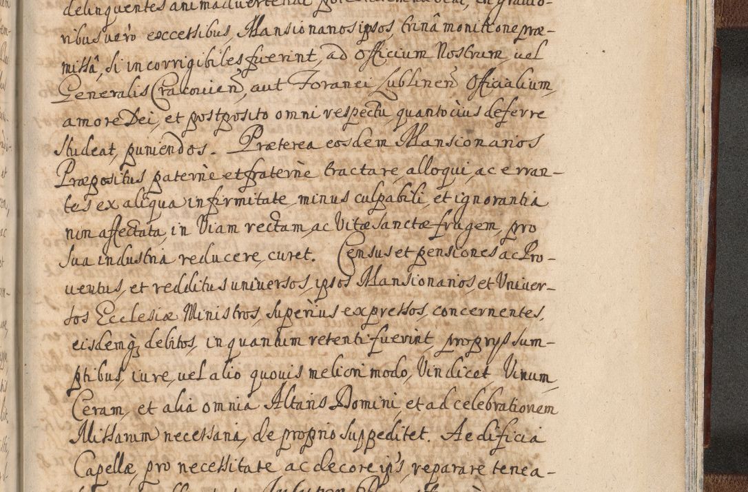 Zdjęcie nr 1653 dla obiektu archiwalnego: Acta actorum, decretorum, sententiarum, erectionum, confirmationum, institutionum, resignationum, constitutionum, provisionum, quietationum, submissionum, protestationum, substitutionum R. D. Petri Gembicki, episcopi Cracoviensis, ducis Severiae in a. D. 1650 et 1651 acticatorum. Volumen V