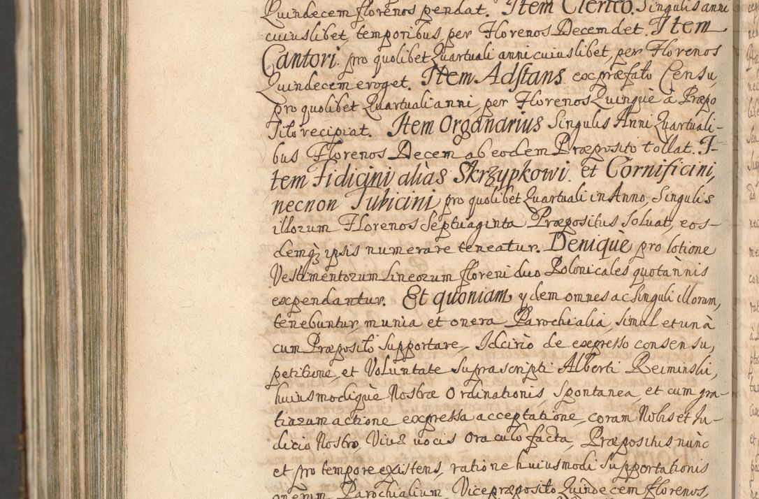 Zdjęcie nr 1648 dla obiektu archiwalnego: Acta actorum, decretorum, sententiarum, erectionum, confirmationum, institutionum, resignationum, constitutionum, provisionum, quietationum, submissionum, protestationum, substitutionum R. D. Petri Gembicki, episcopi Cracoviensis, ducis Severiae in a. D. 1650 et 1651 acticatorum. Volumen V