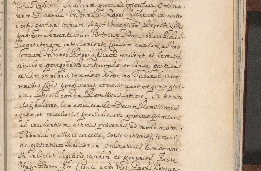 Zdjęcie nr 1643 dla obiektu archiwalnego: Acta actorum, decretorum, sententiarum, erectionum, confirmationum, institutionum, resignationum, constitutionum, provisionum, quietationum, submissionum, protestationum, substitutionum R. D. Petri Gembicki, episcopi Cracoviensis, ducis Severiae in a. D. 1650 et 1651 acticatorum. Volumen V