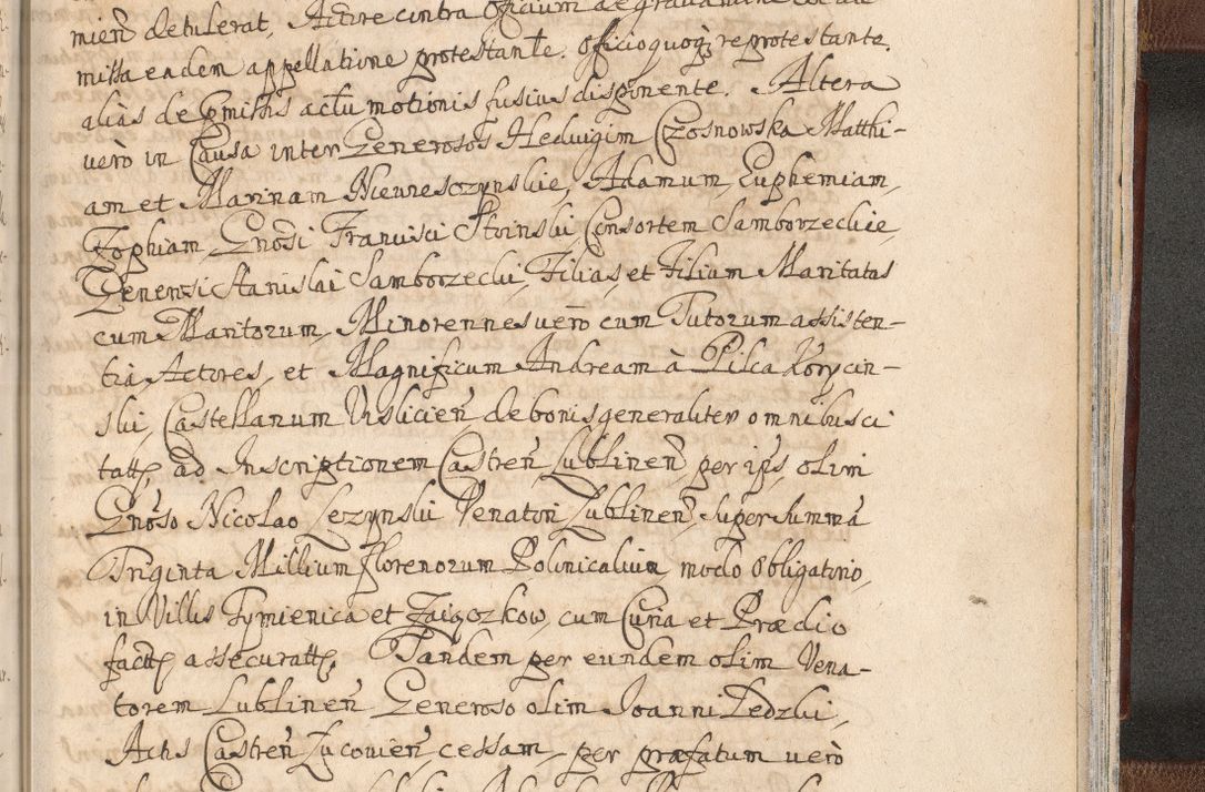 Zdjęcie nr 1641 dla obiektu archiwalnego: Acta actorum, decretorum, sententiarum, erectionum, confirmationum, institutionum, resignationum, constitutionum, provisionum, quietationum, submissionum, protestationum, substitutionum R. D. Petri Gembicki, episcopi Cracoviensis, ducis Severiae in a. D. 1650 et 1651 acticatorum. Volumen V