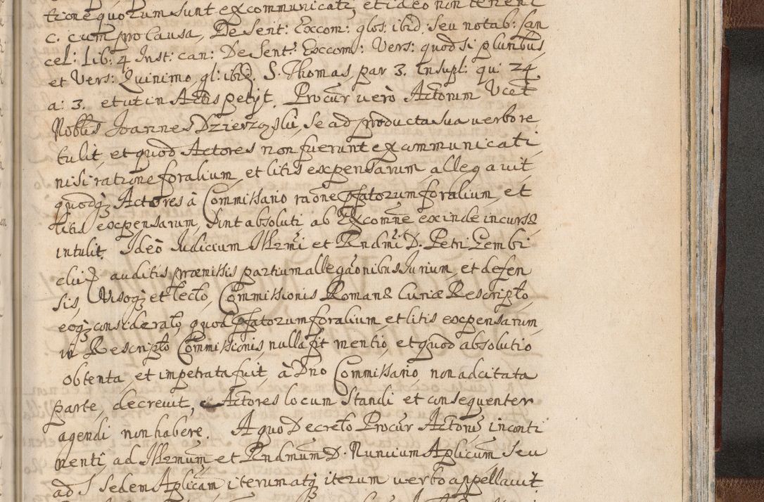 Zdjęcie nr 1623 dla obiektu archiwalnego: Acta actorum, decretorum, sententiarum, erectionum, confirmationum, institutionum, resignationum, constitutionum, provisionum, quietationum, submissionum, protestationum, substitutionum R. D. Petri Gembicki, episcopi Cracoviensis, ducis Severiae in a. D. 1650 et 1651 acticatorum. Volumen V