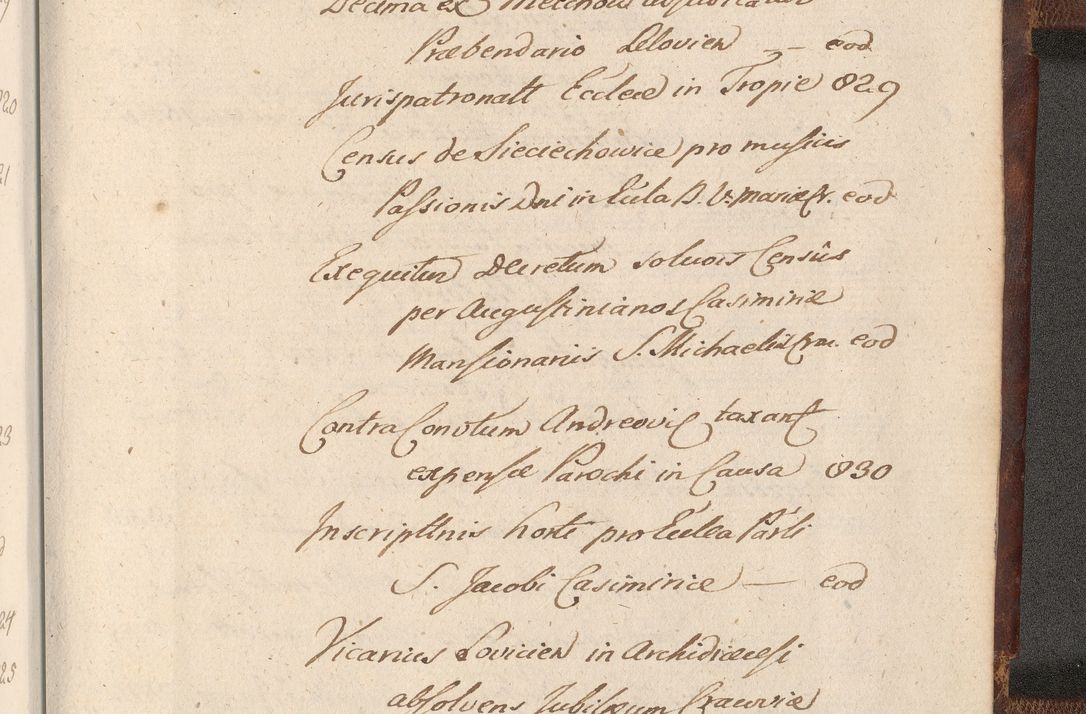 Zdjęcie nr 1808 dla obiektu archiwalnego: Acta actorum, decretorum, sententiarum, erectionum, confirmationum, institutionum, resignationum, constitutionum, provisionum, quietationum, submissionum, protestationum, substitutionum R. D. Petri Gembicki, episcopi Cracoviensis, ducis Severiae in a. D. 1650 et 1651 acticatorum. Volumen V